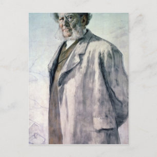 Portret van Henrik Ibsen, 1895 Briefkaart