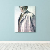 Portret van Henrik Ibsen, 1895 Canvas Afdruk (Insitu (Houten vloer))