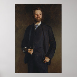 Portret van Henry Cabot Lodge door JS Sargent Poster