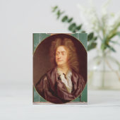 Portret van Henry Purcell, 1695 Briefkaart (Staand voorkant)