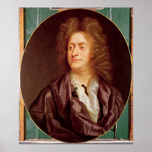 Portret van Henry Purcell, 1695 Poster (Voorkant)