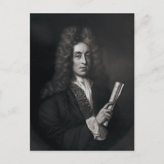 Portret van Henry Purcell Briefkaart (Voorkant)