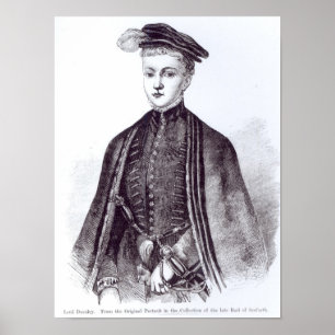 Portret van Henry Stewart, Lord Darnley Poster