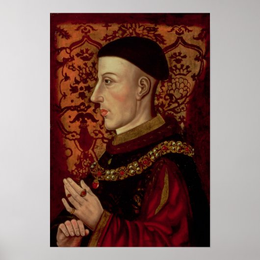 Portret van Henry V Poster (Voorkant)