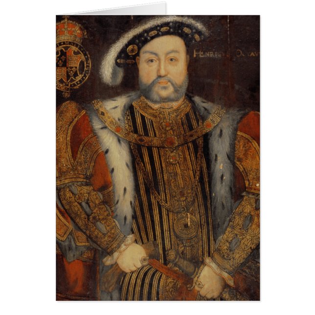 Portret van Henry VIII (Voorkant)