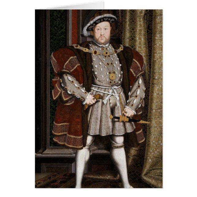 Portret van Henry VIII (Voorkant)