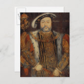 Portret van Henry VIII Briefkaart (Voorkant / Achterkant)