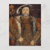 Portret van Henry VIII Briefkaart (Voorkant)