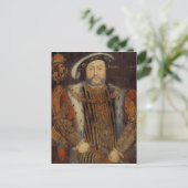 Portret van Henry VIII Briefkaart (Staand voorkant)