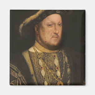 Portret van Henry VIII c.1536 Magneet