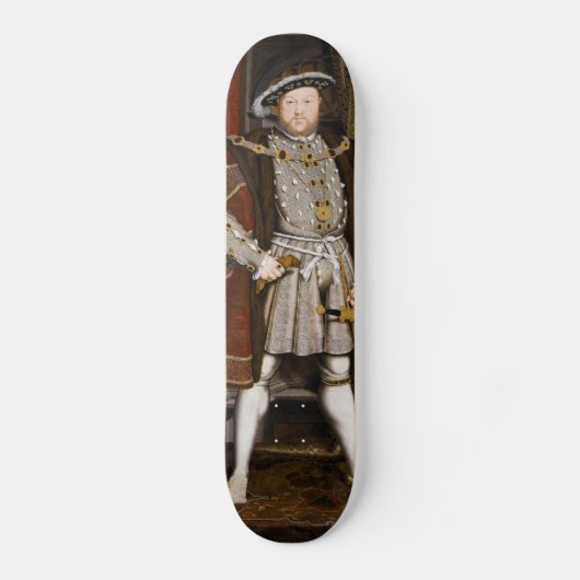 Portret van Henry VIII door Hans Holbein de Younge Skateboard (Voorkant)