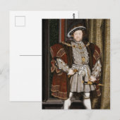 Portret van Henry VIII (Hans Holbein de Younger) Briefkaart (Voorkant / Achterkant)