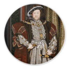 Portret van Henry VIII (Hans Holbein de Younger) Keramische Knop