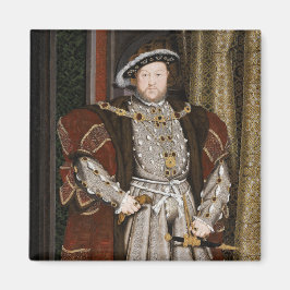Portret van Henry VIII (Hans Holbein de Younger) Magneet