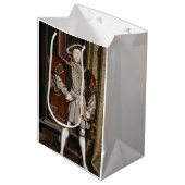 Portret van Henry VIII (Hans Holbein de Younger) Medium Cadeauzakje (Voorkant Gekanteld)