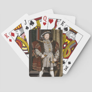 Portret van Henry VIII (Hans Holbein de Younger) Pokerkaarten