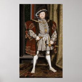 Portret van Henry VIII (Hans Holbein de Younger) Poster
