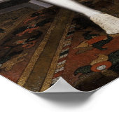 Portret van Henry VIII (Hans Holbein de Younger) Poster (Hoek)