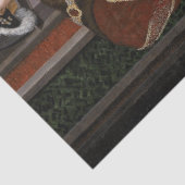 Portret van Henry VIII (Hans Holbein de Younger) Tissuepapier (Detail)