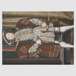 Portret van Henry VIII (Hans Holbein de Younger) Tissuepapier