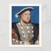 Portret van Henry VIII of England, Holbein Briefkaart (Voorkant)