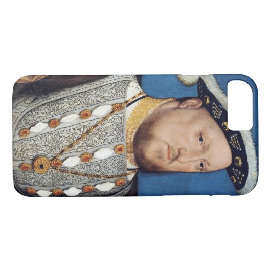 Portret van Henry VIII of England, Holbein Case-Mate iPhone Case (Achterkant (Horizontaal))