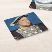 Portret van Henry VIII of England, Holbein Kartonnen Onderzetters (Schuin)