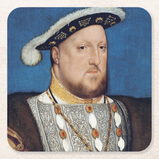 Portret van Henry VIII of England, Holbein Kartonnen Onderzetters (Voorkant)