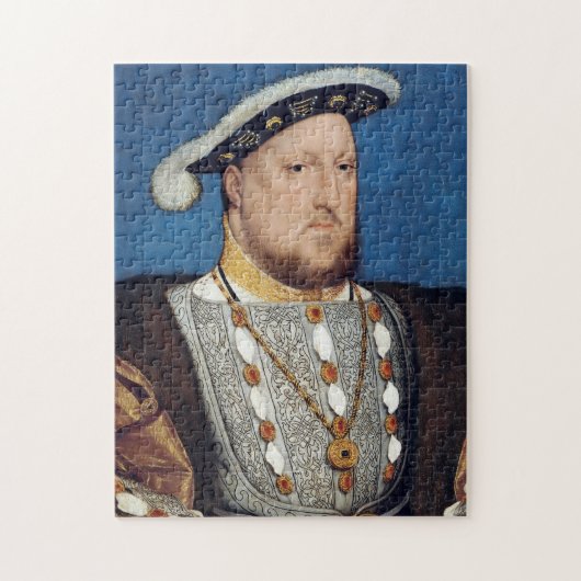 Portret van Henry VIII of England, Holbein Legpuzzel (Verticaal)