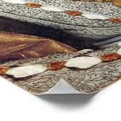 Portret van Henry VIII of England, Holbein Poster (Hoek)