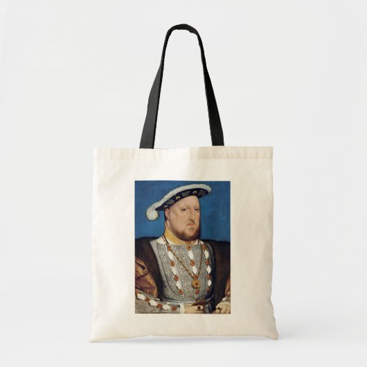 Portret van Henry VIII of England, Holbein Tote Bag (Voorkant)
