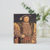 Portret van Henry VIII van 49.1540 jaar Briefkaart (Staand voorkant)