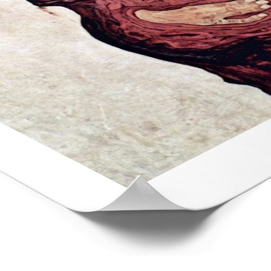 Portret van Herbert Rainer door Schiele Egon Poster (Hoek)