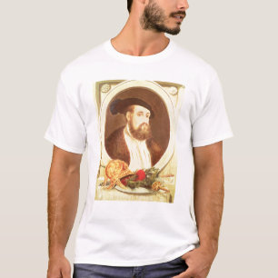 Portret van Hernan Cortes T-shirt