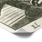 Portret van Hernando de Soto Poster (Hoek)