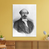 Portret van hertog Charles de Morny c.1850 Canvas Afdruk (Insitu (Woonkamer))