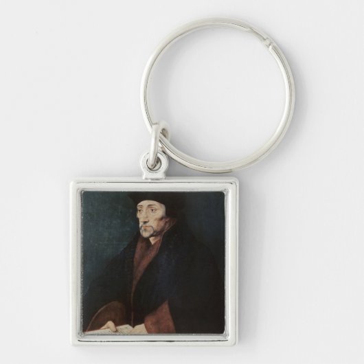 Portret van het Erasmus-programma Desiderius van R Sleutelhanger (Voorkant)
