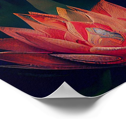 Portret van het Gautam Buddha Art Poster (Hoek)