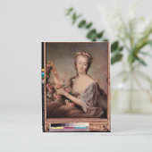 Portret van het graafschap Barry als Flora Briefkaart (Staand voorkant)