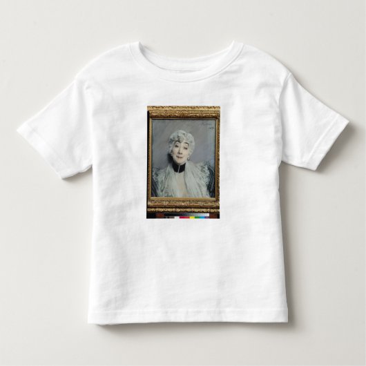 Portret van het graafschap Martel de Janville Kinder Shirts (Voorkant)