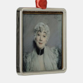 Portret van het graafschap Martel de Janville Metalen Ornament (Rechts)