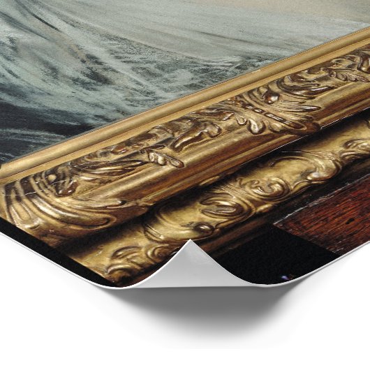 Portret van het graafschap Martel de Janville Poster (Hoek)