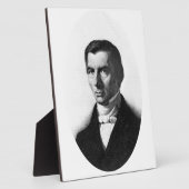 Portret van het Klassieke Liberaal Bastiat Frederi Fotoplaat (Zijkant)