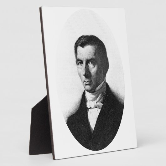 Portret van het Klassieke Liberaal Bastiat Frederi Fotoplaat (Zijkant)