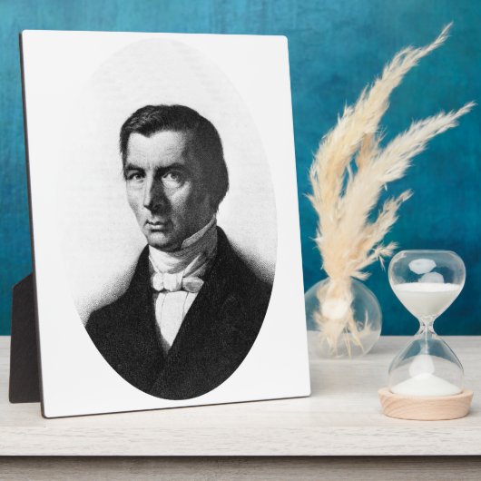 Portret van het Klassieke Liberaal Bastiat Frederi Fotoplaat (Zijkant)