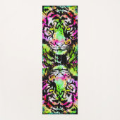 Portret van het kleurrijke tijgerhoofd - Mat van T (Voorkant)