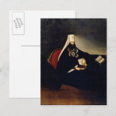 Portret van het Metropolitan Philaret Briefkaart (Voorkant / Achterkant)