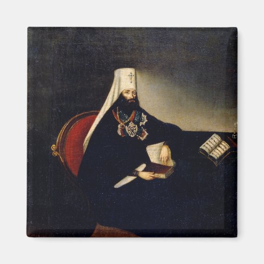 Portret van het Metropolitan Philaret Magneet (Voorkant)