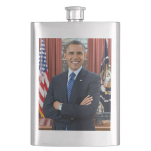 Portret van het Oval Office, Obama Barack, preside Flacon