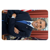 Portret van het Oval Office, Obama Barack, preside Magneet (Horizontaal)